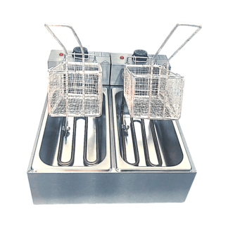 Imagem de uma Fritadeira elétrica 2 cubas 6 LTS